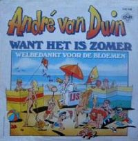 André van Duin - Want het is zomer cover