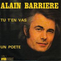 Alain Barričre - Tu t'en vas cover