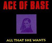 Ace of Base - All That She Wants cover