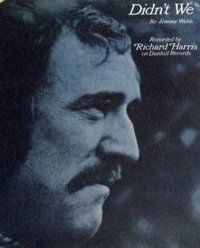 Richard Harris - Didn't We cover