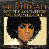 Maxine Nightingale - Right Back Where We Started From cover