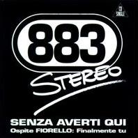883 - Senza averti qui cover