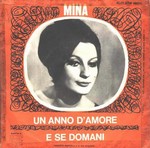 Mina - Un anno d'amore cover